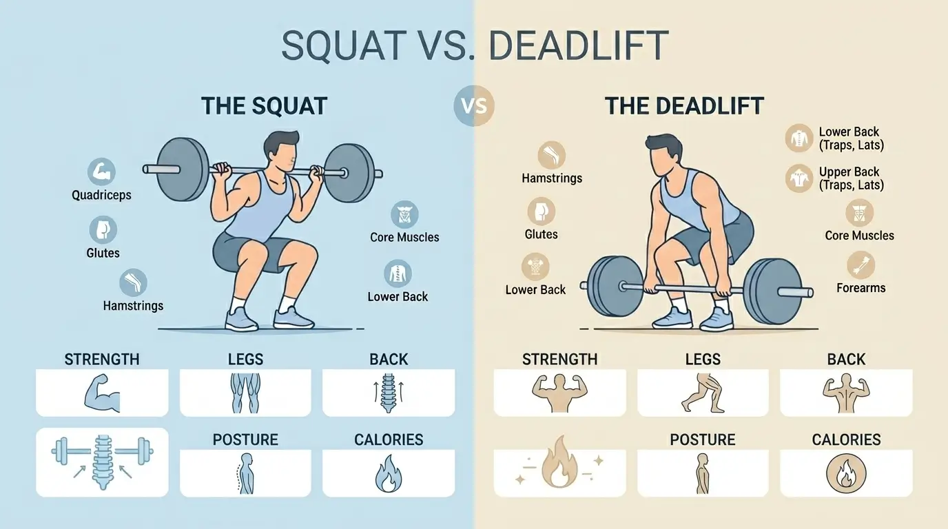 squat vs deadlift