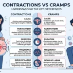Contractions vs Cramps