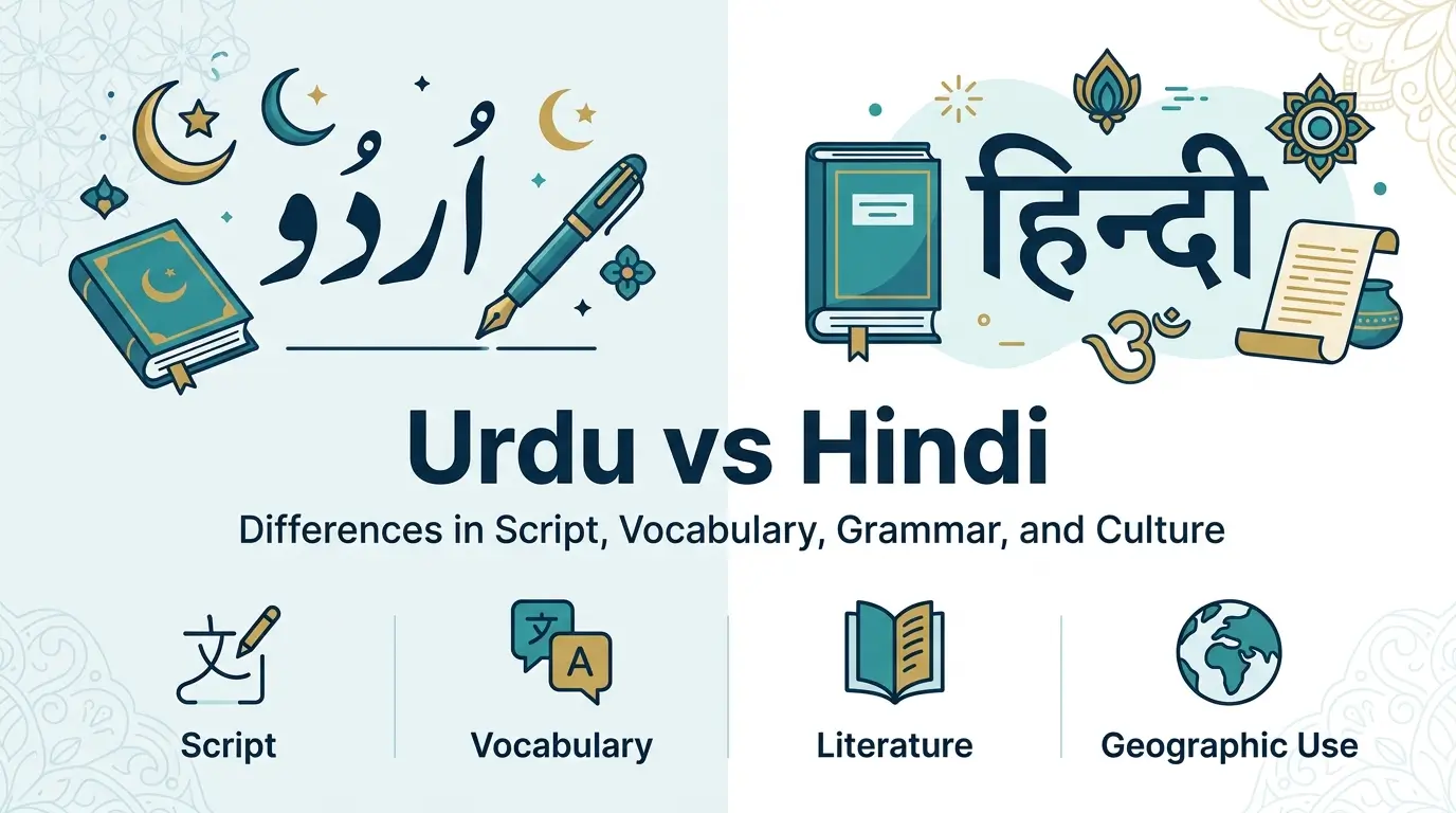 Urdu vs Hindi