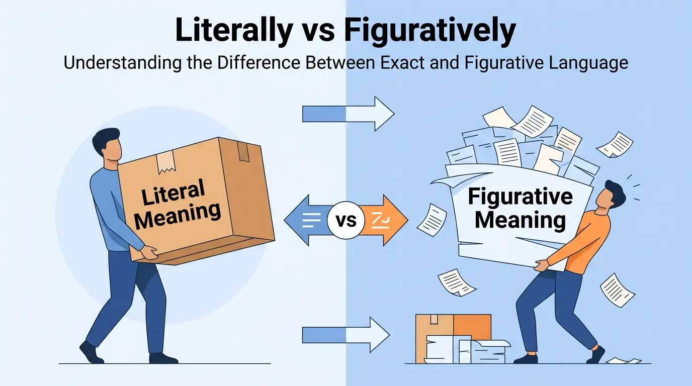 literally vs figuratively